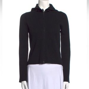 Gucci Tom Ford cashmere cardigan with fur fall 99 collection